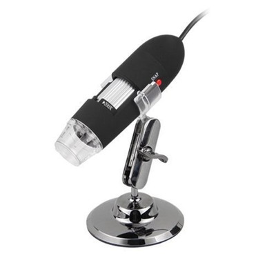  Portable 25x-200x 2.0MP 8-LED-beleuchteter