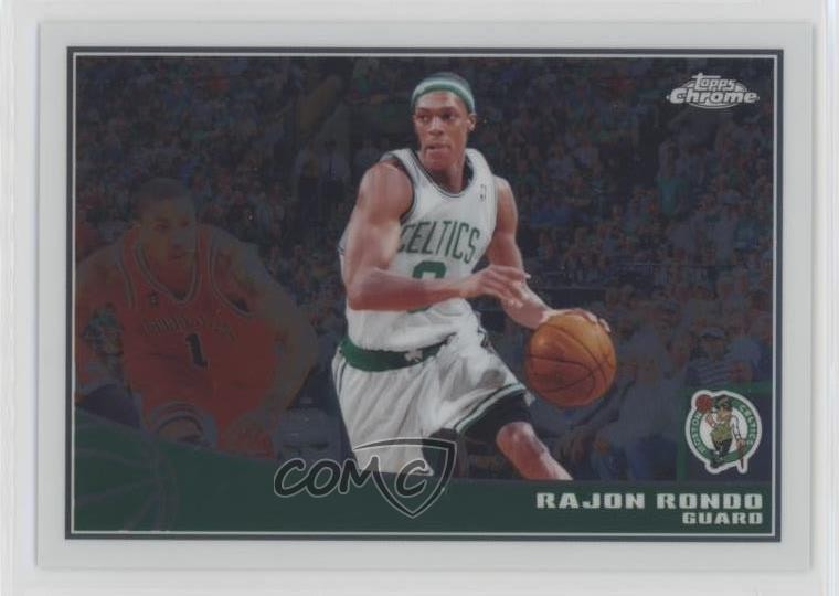 2009-10 Topps Chrome 175/999 Rajon Rondo #9 7xr