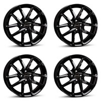 4 Borbet Felgen N 6.5X16 ET37 4X108 SW FüR Peugeot 208