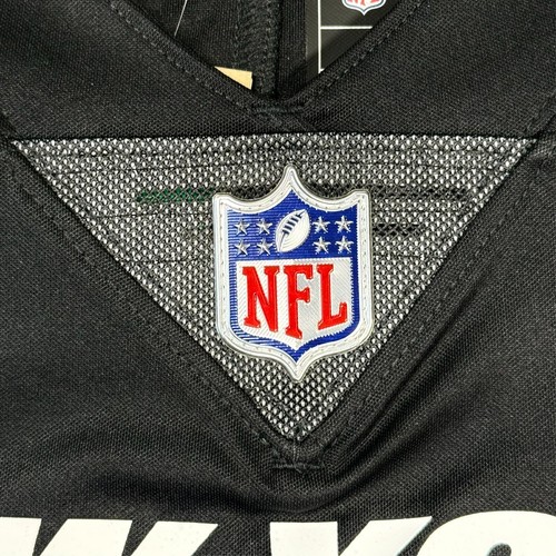 New York Jets Aaron Rodgers #8 Nike Legacy Black Alternate NFL Jersey XL - Picture 4 of 12