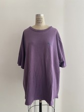 90s Vintage Champion USA made purple shirt : oversize converse levis sweat 80s