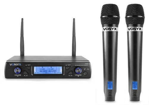 Microphones sans fil pour équipement audio et vidéo professionnel