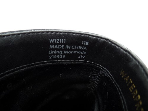 WOMENS COLE HAAN BLACK ANKLE BOOT BACK ZIPPER,11B W12111 WINNIE GRAND WATERPROOF - Picture 10 of 13