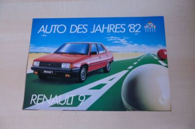 0000144) Renault R 9 C - GTC - GTL - TLE - GTS - TSE Prospekt 1982