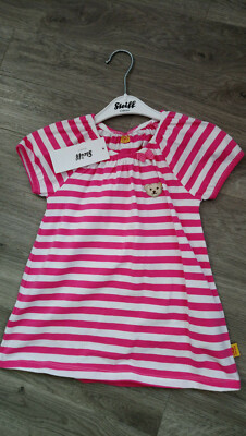 NEU Steiff Schönstes Shirt Ringel Pink/Weiß   Gr. 98/104
