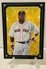 2007 UD Masterpiece Green Lined David Ortiz # 8REGC