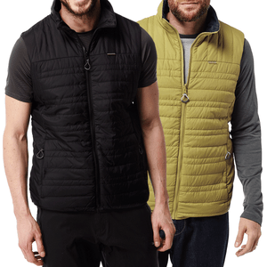 Craghoppers Mens CompressLite II Windproof Reversible Bodywarmer Vest Craghoppers Mens CompressLite II Windproof Reversible Bodywarmer Vest