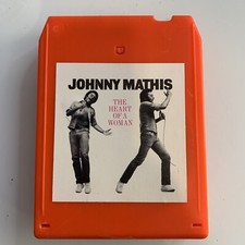 Johnny Mathis Heart of A Woman 8-Track Tape 