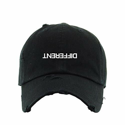Different Vintage Baseball Cap Embroidered Cotton Adjustable Distressed Dad Hat - Picture 1 of 15