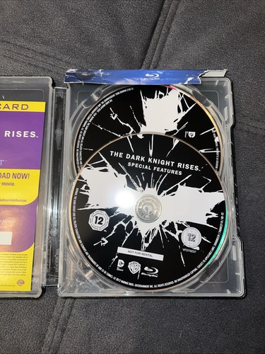 Rare Steel book The Dark Knight Rises Blu-ray 2012 - Picture 3 of 3