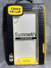 Otterbox Symmetry Series Case IPhone Xs Max Clear W/ Glitter Stardust Free Ship
