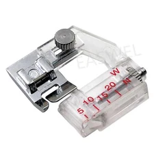 Adjustable Bias Binder Presser Foot Attaching Binding Snap-on For Home Sewing