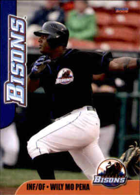 2009 Buffalo Bisons Choice #18 Wily Mo Pena Wesley Chapel Florida Baseball Card