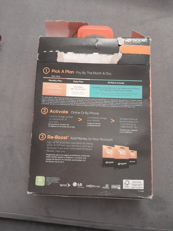 LG Realm - 4 GB - Black (Boost Mobile) - Image 4 of 4