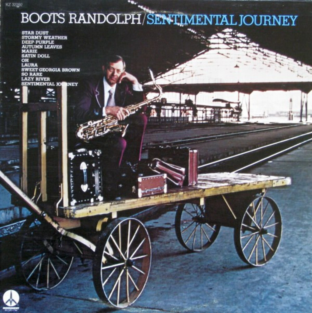 洋楽 cease. monument records Boots Randolph - Sentimental Journey - Monument - KZ 32292 - LP