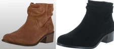VIONIC Hope Kanela Leather Suede Booties Color: Toffee or Black - #VS392 NEW