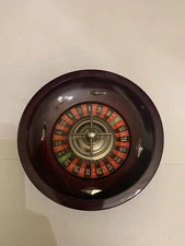 Antique Wooden Roulette Wheel Made in Germany