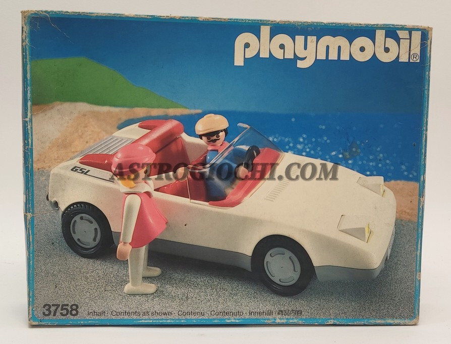 Playmobil Vintage Car PLAYMOBIL 3758 RARA CORVETTE AUTO