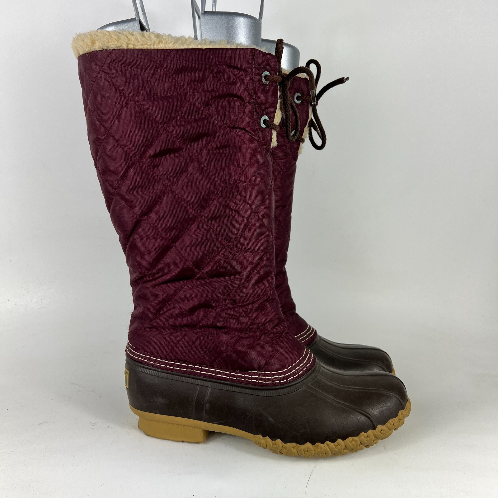 ll bean duck boots red