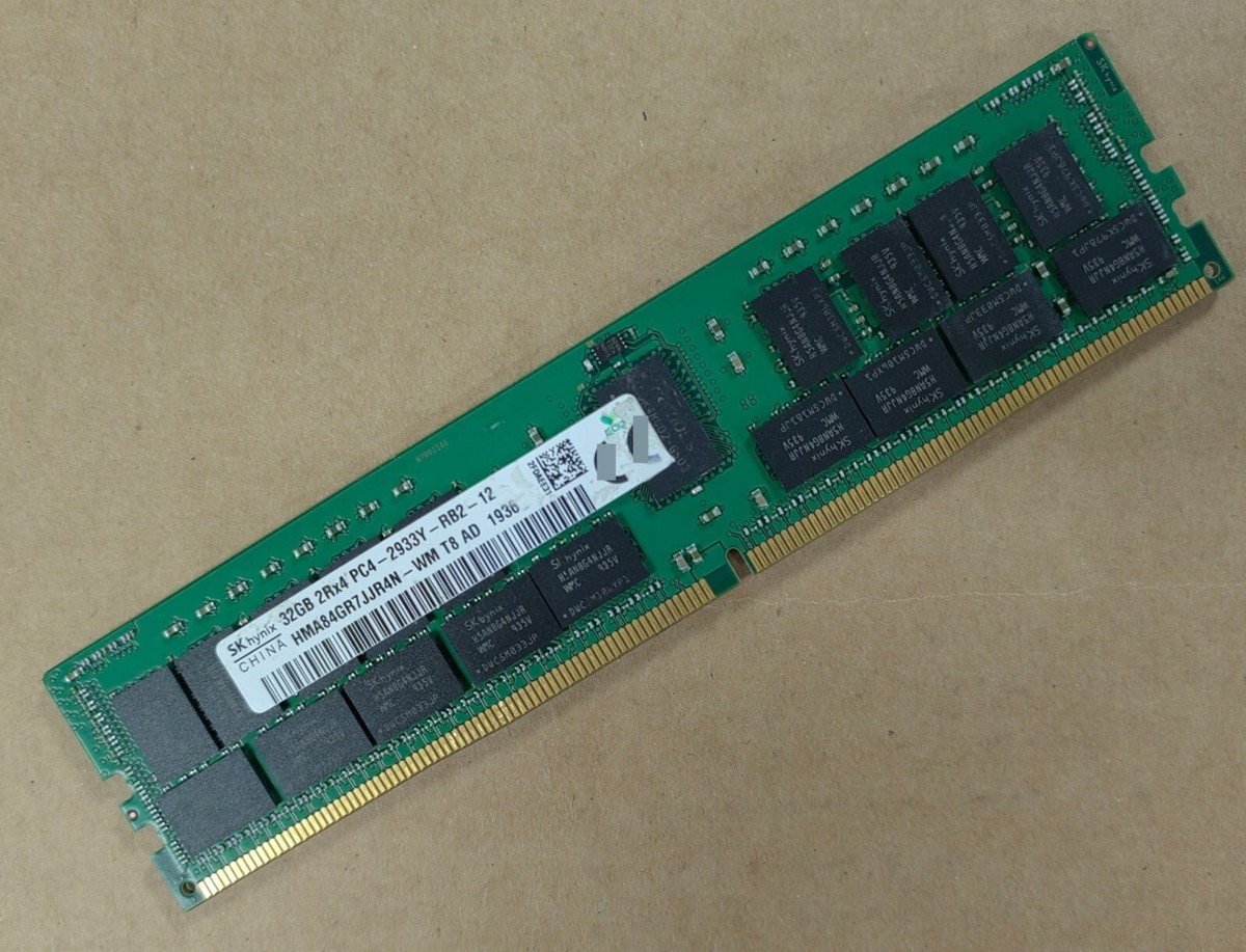 SK Hynix 32GB DDR4 3200MHz 2933MHz 2666MHz 2400MHz 2133MHz 288p