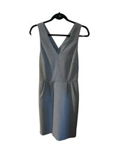 Banana Republic Gray Sleeveless Pleated Dress  Size 4