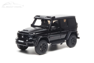 ALMOST REAL * BRABUS G-CLASS G63 4x4 * 2023 * OBSIDIAN BLACK *  1:18 * OVP