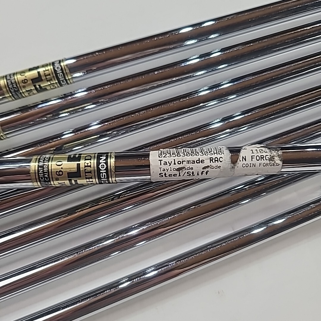 TaylorMade RAC MB Irons Coin 3PW Precision FCM 6.0 Stiff