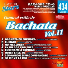 Karaoke Latin Stars 434 Bachata Vol. 11