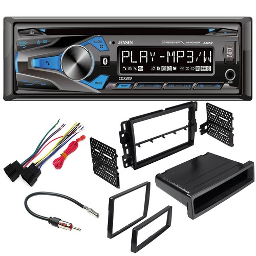 Jensen CD/AM/FM Car Stereo Radio Install Kit for 2007-2013 Silverado ...