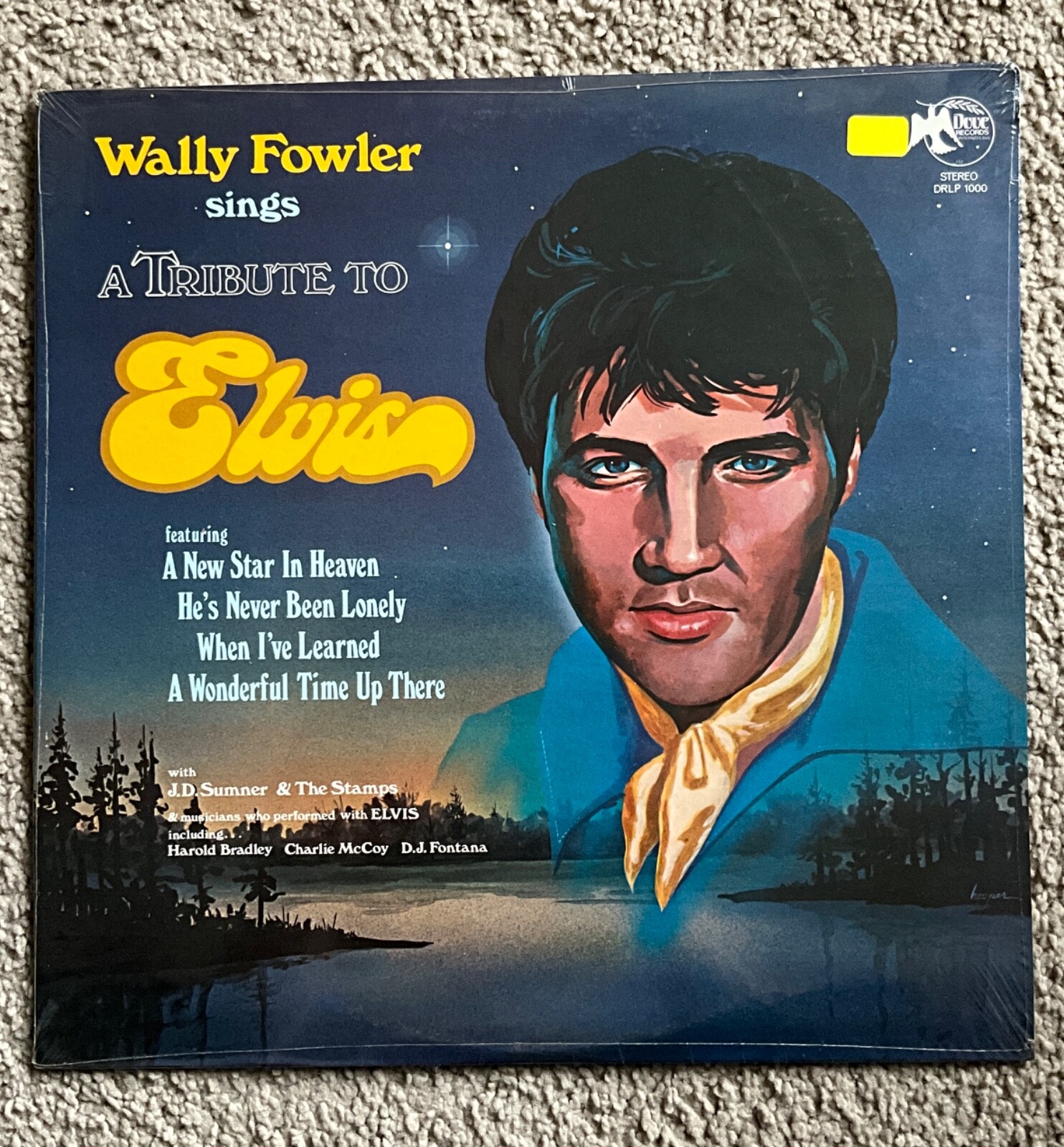 Wally Fowler A Tribute To Elvis Gospel Music Sealed Vinyl LP 1977 NEW RARE