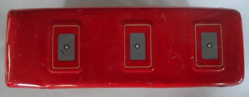 Vintage Double Decker Tin Litho Friction Bus - Made in China - Picture 9 of 12