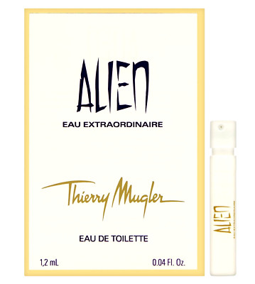 ALIEN THIERRY MUGLER EAU EXTRAORDINAIRE LOT OF '15' 1.2 ML  EDT SPRAYS+ COS BAG