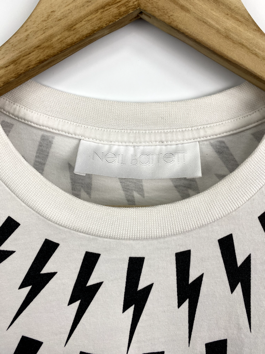 Neil Barrett fullprint t-shirt rare retro hype Y2K size L color
