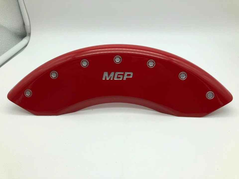 CUBIERTAS DE PINZA MGP 2005 A 2008 AUDI A4 BASE TRACCIÓN DELANTERA ROJO NUEVO EXCESO DE EXISTENCIAS Foto 4 de 4