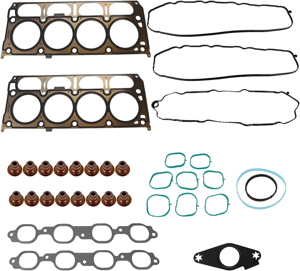 Комплект прокладок головки 14-22 Chevy Suburban Tahoe GMC Sierra 1500 Yukon XL 5,3 л V8 L83 - Изображение 2 из 2