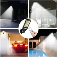 Commercial Solar Street Light - Ultra Bright LED High Power IP65 Area Lighting