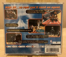 NBA 2K | Game For AMERICAN Sega Dreamcast NTSC USA Canadian Retro Systems US DC