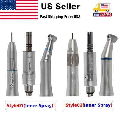 USA Dental Slow Low Speed Handpieces Kit Inner Water Spray Contra SKYSEA EI4 ty