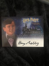 harry potter chamber of secrets dudley autograph card 