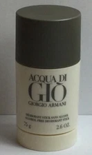 Acqua Di Gio by Giorgio Armani Deodorant Stick 2.6oz/75g Rollerball New