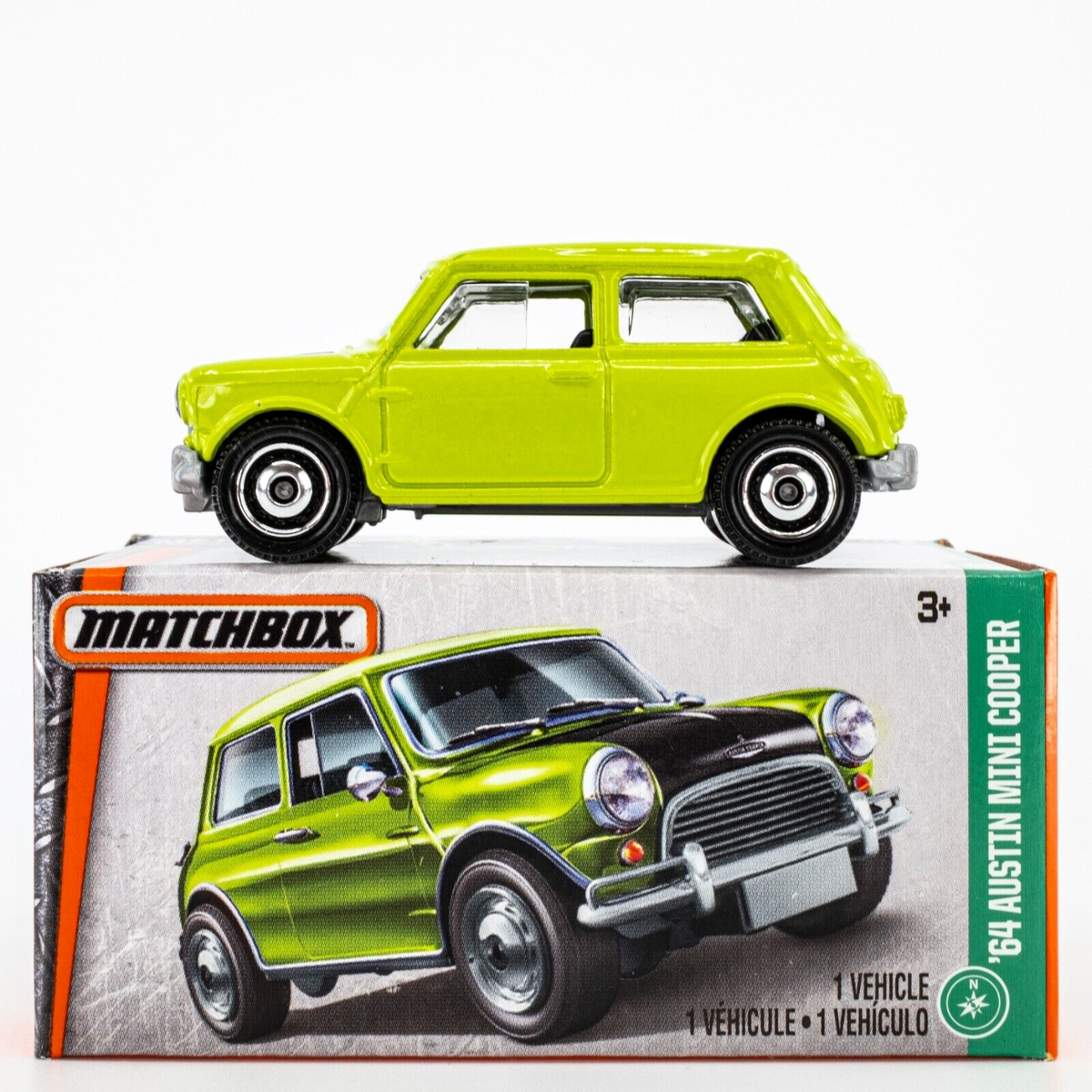 2017 Matchbox Power Grabs #117 1964 Austin Mini Cooper 1275S APPLE