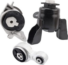 Set of 3 Engine Motor Mount  Trans Mount Set Compatible with 2010-2012 Fusion