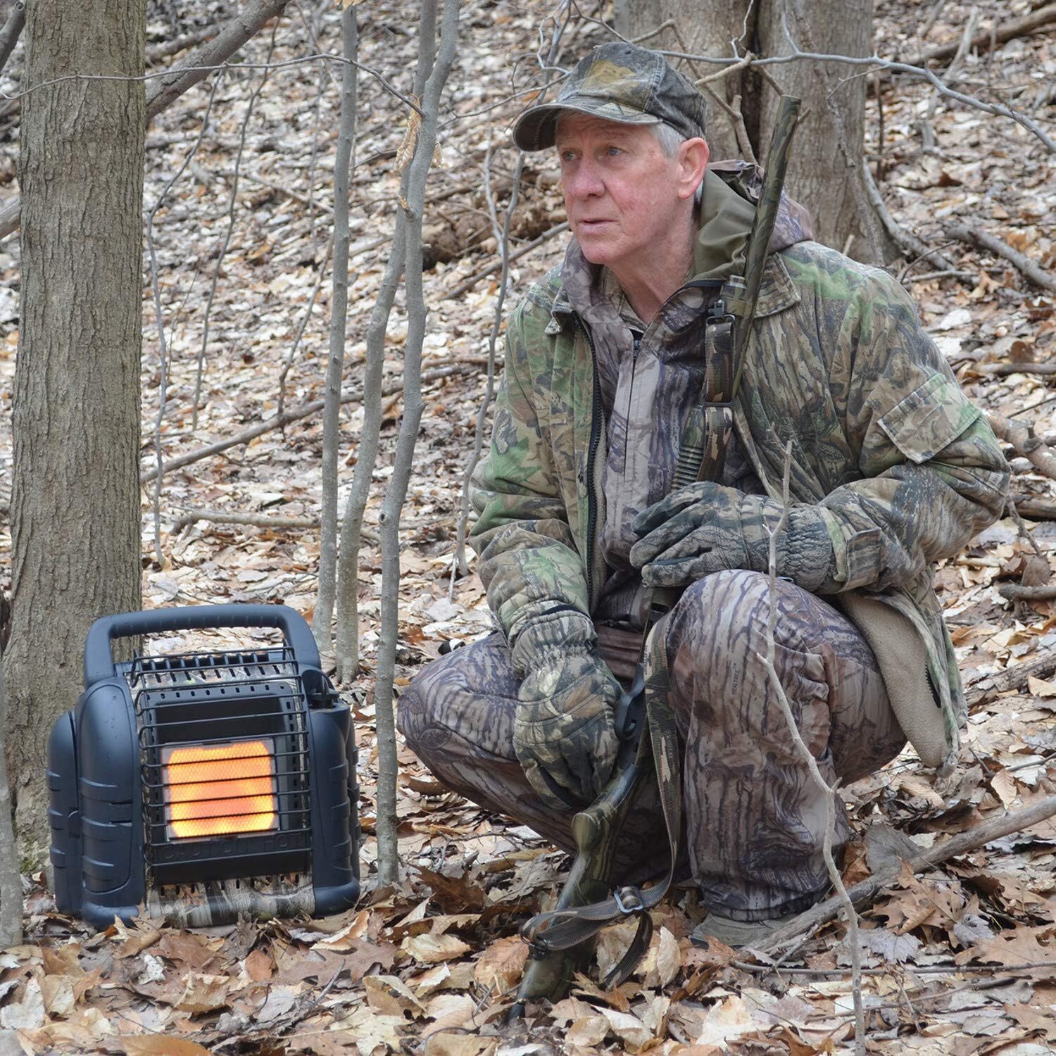 Mr. Heater MH12HB Hunting Buddy Portable Space Heater , Camouflage