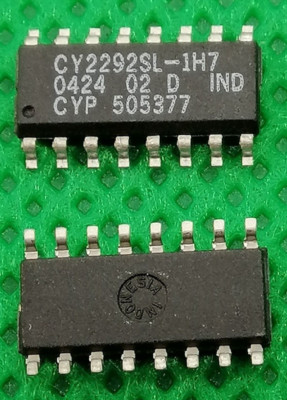 SET BESTEHEND AUS 23 Stck. Cypress CY2292SL-1H7 programmierbarer PLL-Taktgenerator 16 SOIC