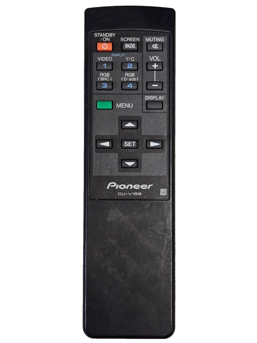 PIONEER CU-V159 TV / Display Remote Control PDP-502MX | eBay