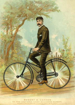 Vintage Columbia Bicycle - Trade Card Image - 4 x 6 Photo Print