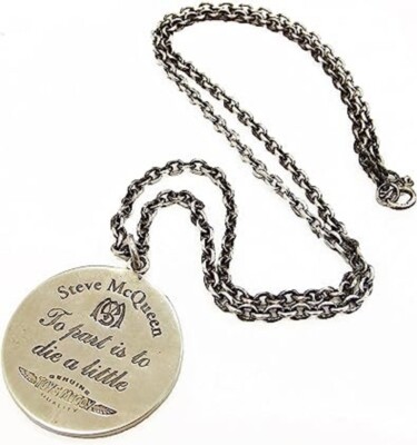 TOYS McCOY STEVE McQUEEN ST. CHRISTOPHER PENDANT SV 925