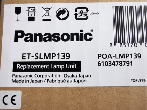 Original bulb inside Genuine Projector Lamp Module for PANASONIC ET-SLMP139 - Picture 3 of 5