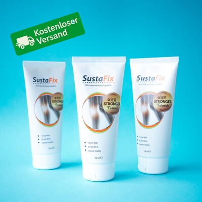 SustaFix 3x100ml Creme Susta Fix + Neue Stärkere Formel   New Stronger Formula