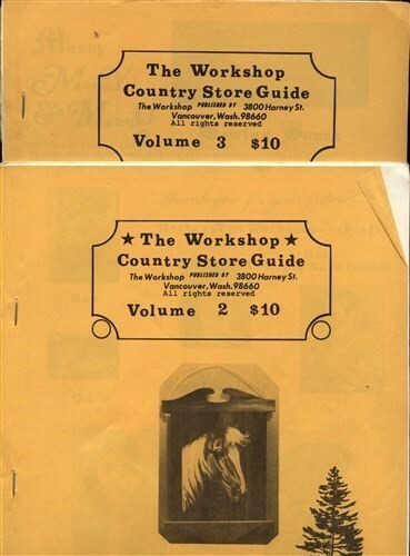 WORKSHOP COUNTRY STORE GUIDE 6 VOLUMES WOODEN CRAFT PATTERNS c 1978 HOME PROJECT - Picture 2 of 3